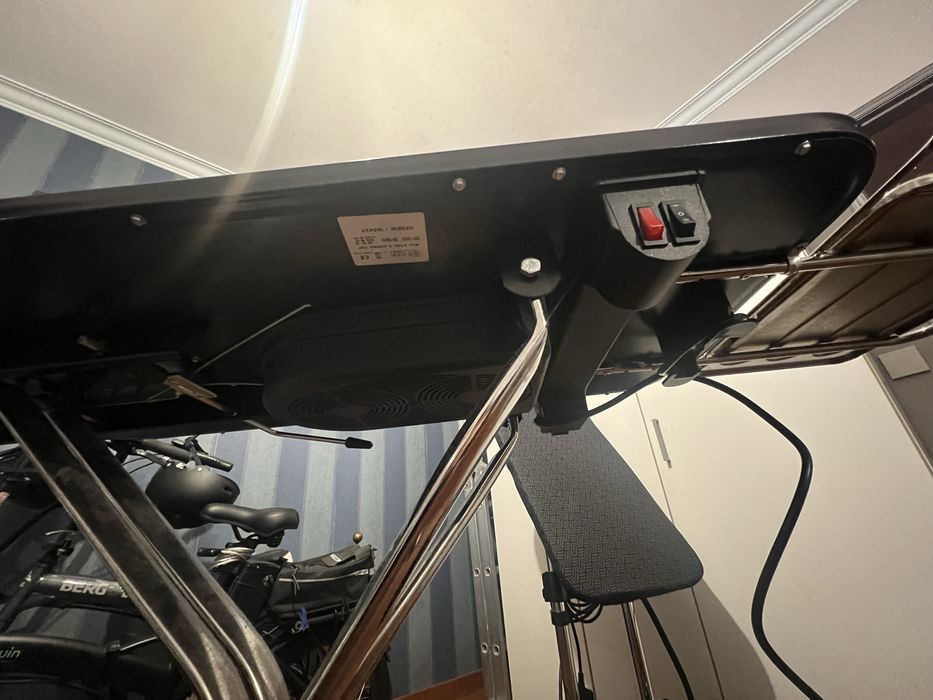 Tabua de engomar com vacuo