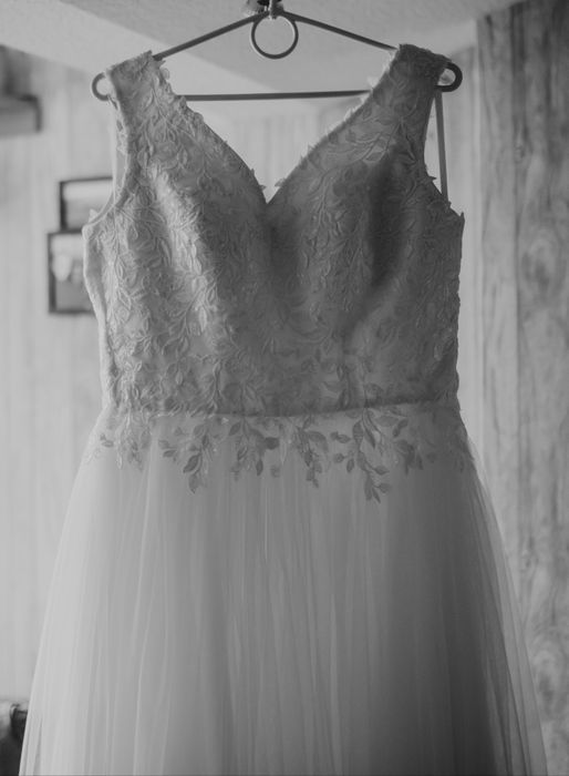 Suknia ślubna, bolerko, welon, podwiązka gratis!