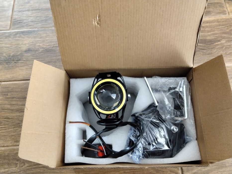 Фари додаткові для мото з дхо