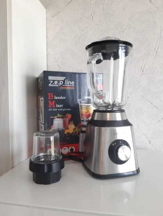 Блендер стационарный 2в1 Измельчитель + кофемолка мощность 2000 ват