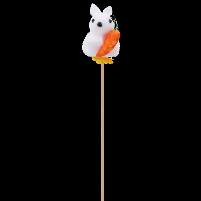 Flokowany zając na piku 2 szt.