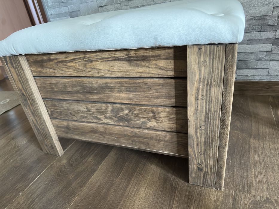 Banco com arrumação