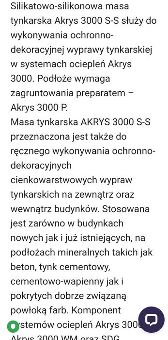 Tynk Silikonowo silikatowy firmy Dekoral