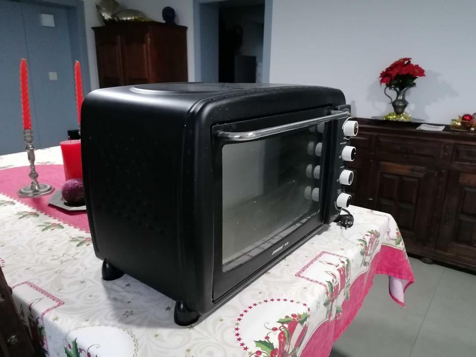 Forno elétrico ventilado com assador 48L