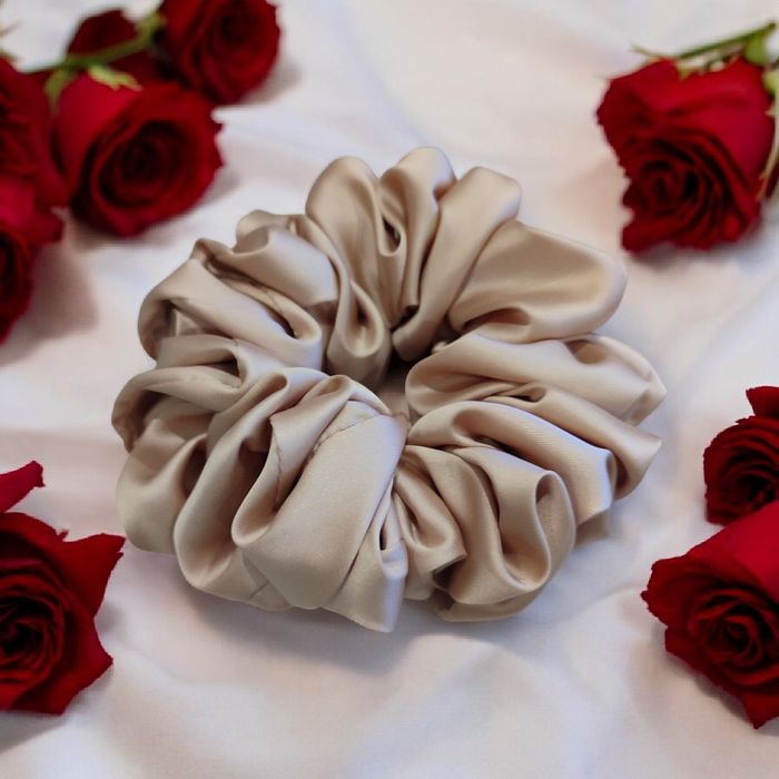 Scrunchie do włosów Maxi Cappuccino