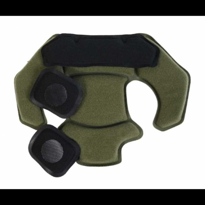 Липучки подушки для шолома Team Wendy Cam Fit (R) олива