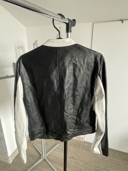 Kurtka skórzana włoska