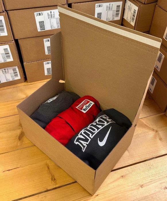 Mystery BOX з одягом | napapijri, fred perry, lonsdale