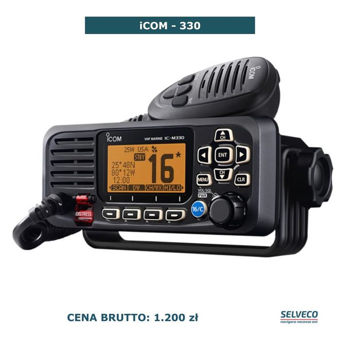 Radio morskie VHF iCOM-M330
