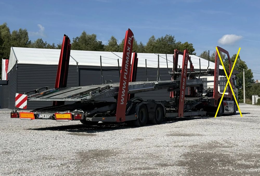 Lohr Przyczepa Naczepa Autotransporter Lohr Gotowa Do Pracy !