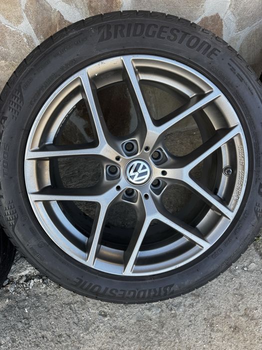 Оригінальні диски 5*120 резина BRIDGESTONE 255/45/R18 рік 21/23