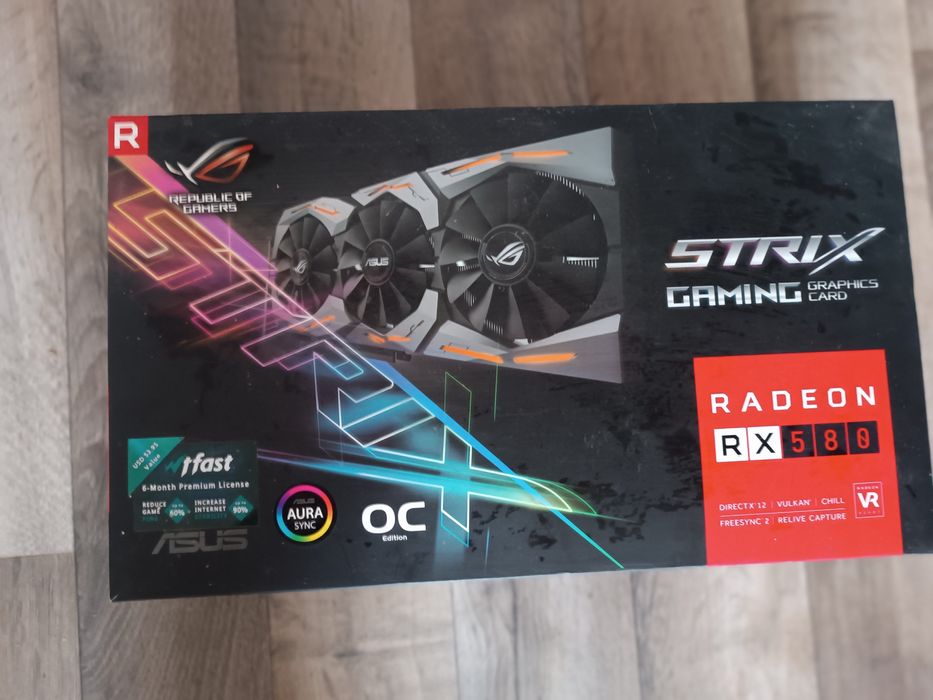 Radeon rx 580 strix gaming 8 gb