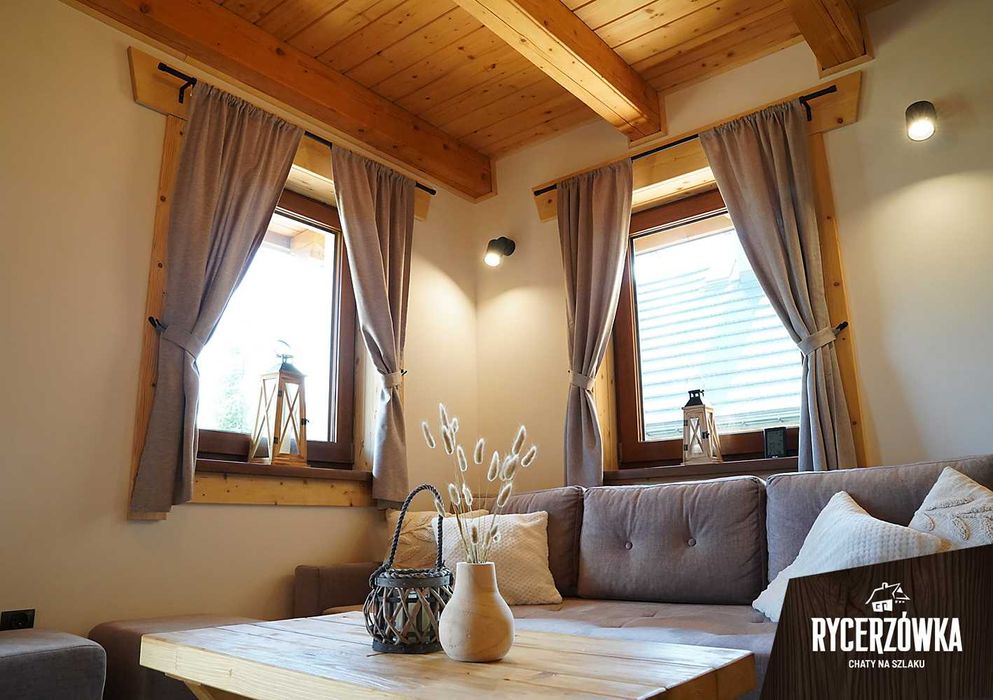 Chaty Rycerzówka - domek w górach. Soblówka. Beskid Żywiecki