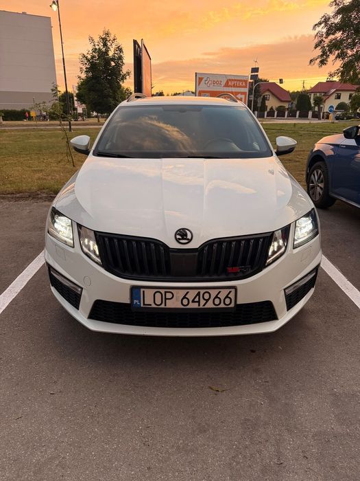 Skoda Octavia Śliczna biała Czeszka RS - POLECAM!
