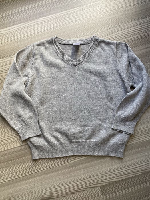 Sweter chłopięcy Carter's 3T 98/104 szary dekolt V