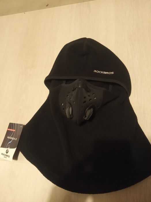 Rockbros Headgear R kominiarka z maską oddychającą metka Unikat styl
