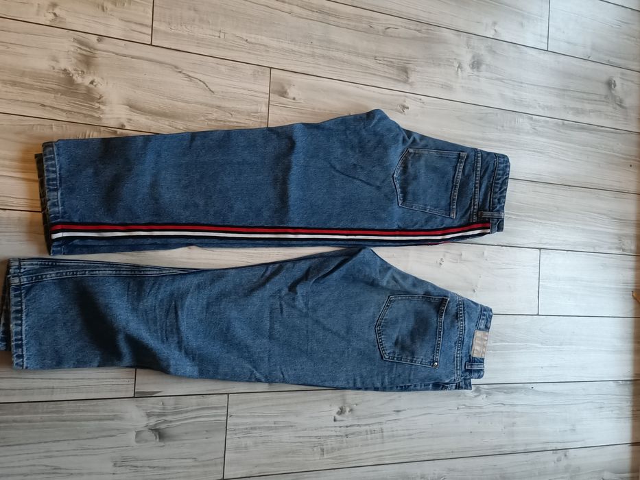 Jeansy Sinsay i Mango roz 38