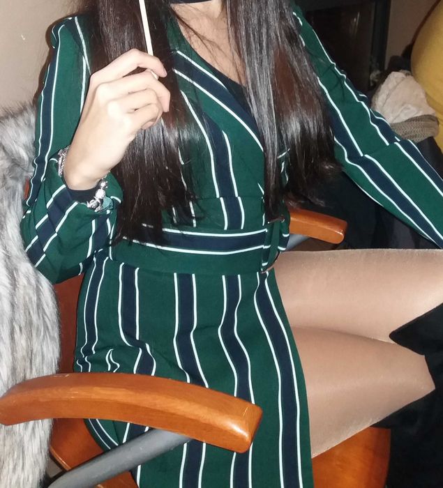 Macacão Riscas - Bershka