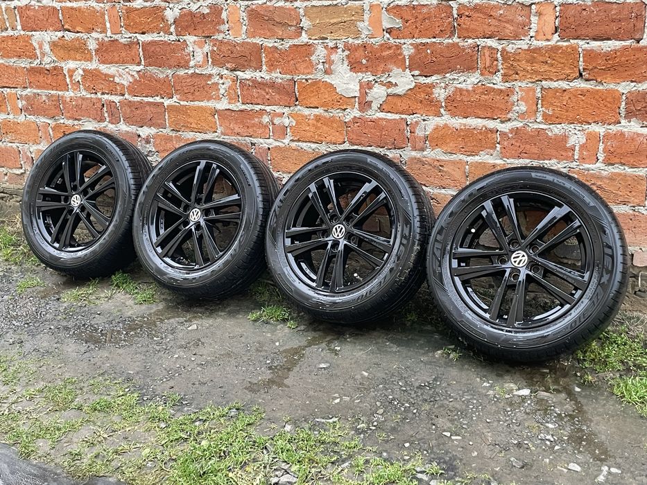 Колеса 5/112 R16 з літньою резиною 22року (Volkswagen, Skoda)