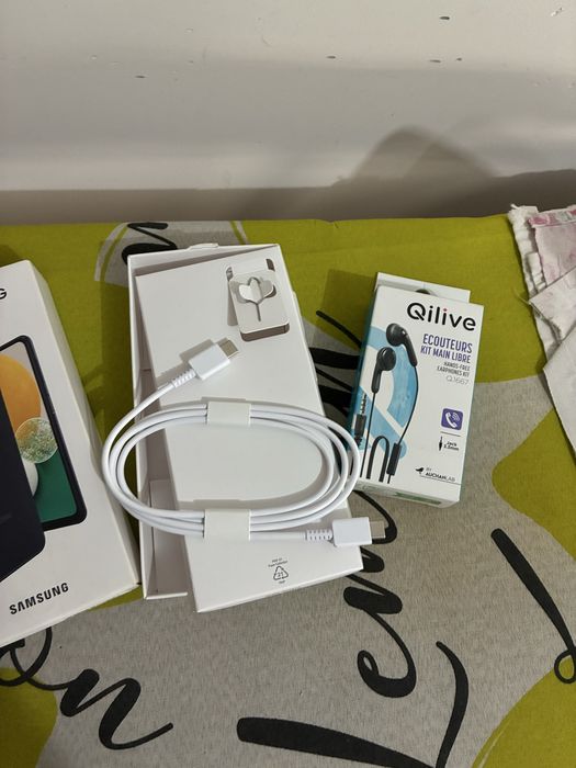 Samsung A13 5G 64gb com cabo, phones, capas e caixa