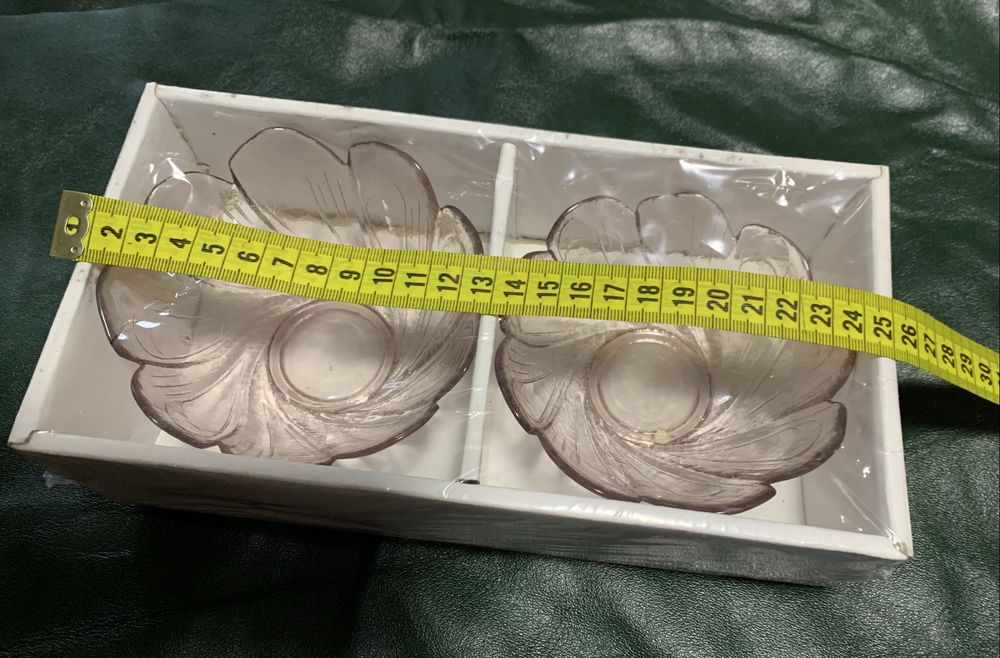 Салатники креманки нові, набір з 2 шт