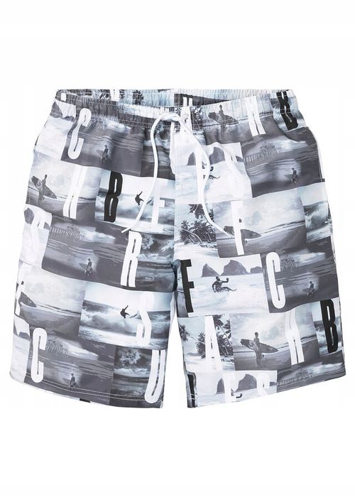 Bonprix męskie szorty kąpielowe z nadrukiem 60/62.