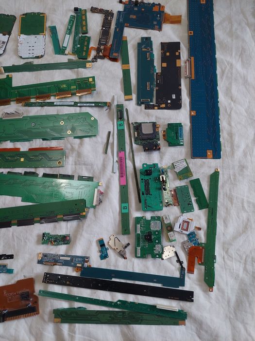 Платы после разбора