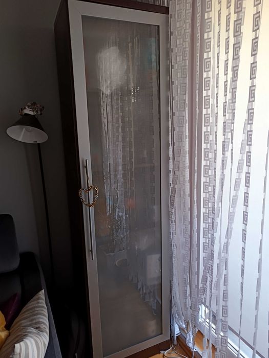 meble do pokoju ciemny brąz 4 elementy