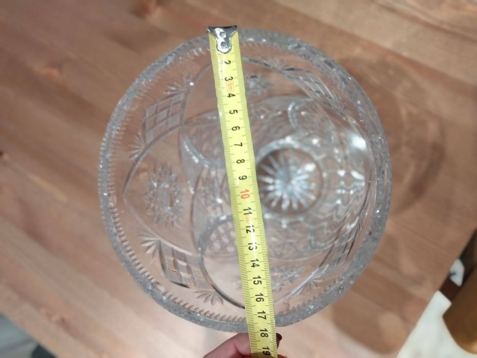 Wazon kryształ *** kryształowy duży*** dzban PRL