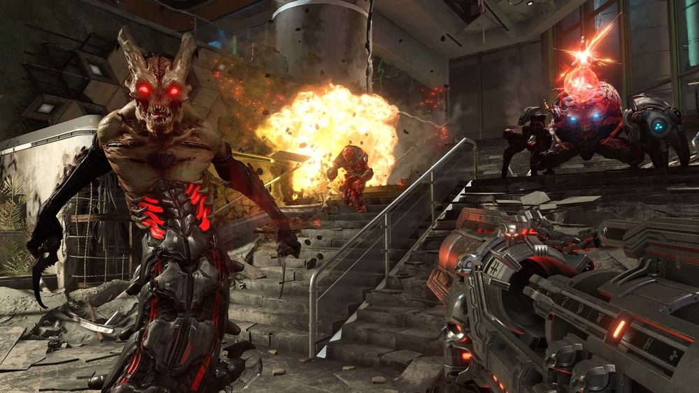 Doom Eternal PS4 / PS5 - dynamiczna strzelanka, FPS, horror PL