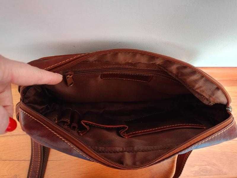 Чудова сумка через плече Rowallan шкіра