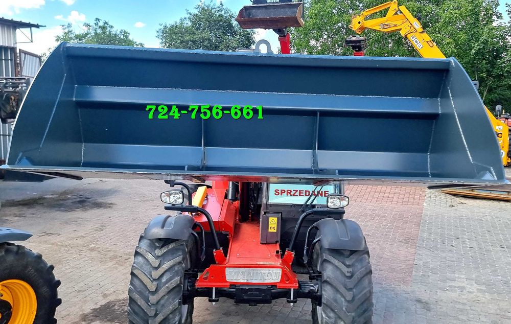 Łyżka budowlana uniwersalna do ziemi piachu  merlo manitou jcb claas