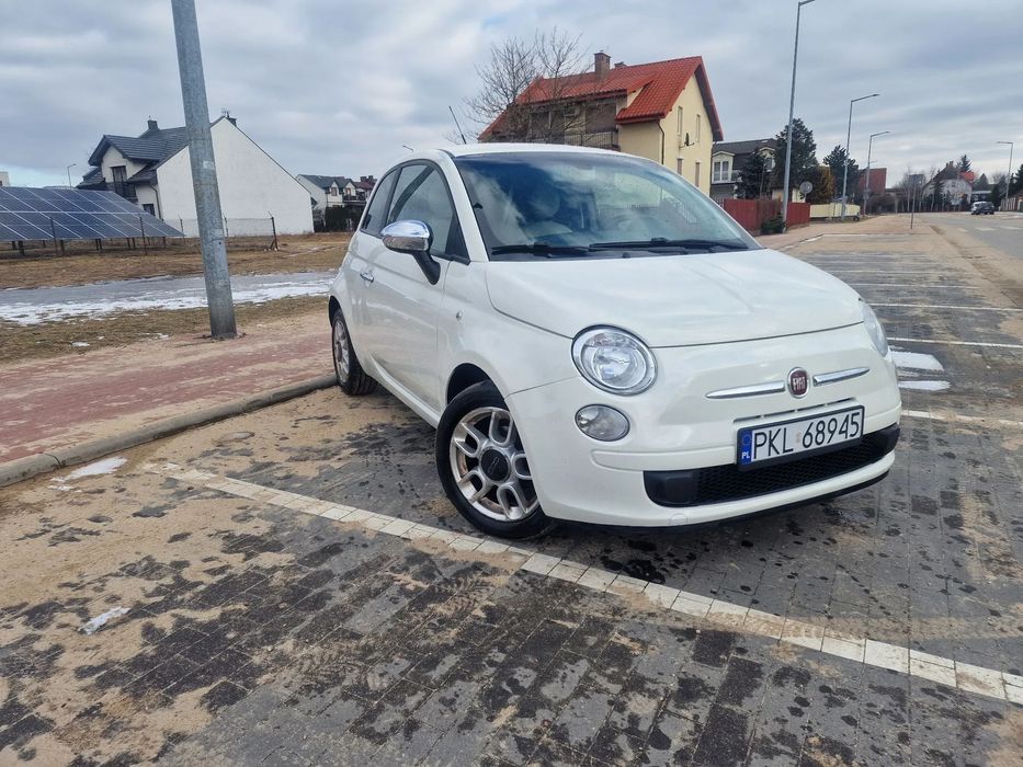 Fiat 500 1.2 Klimatyzacja Alufelgi El.Szyby Zadbany Ciemne Szyby Nowy Akumulato