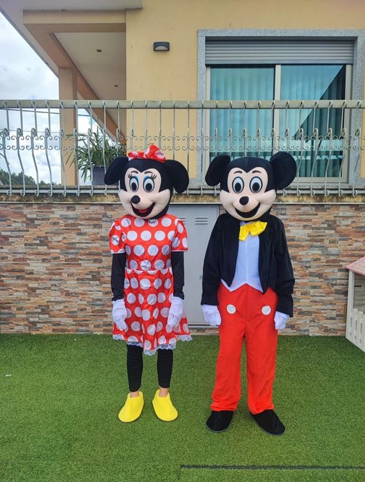 Mascotes diversas para aluguer
