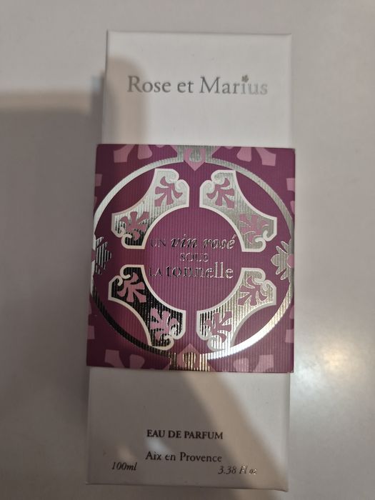 Rose et Marius  un vin rose sous la tonnelle 100ml edp