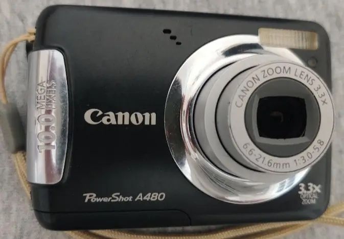 Фотоаппарат Canon Powershot A 480 Black