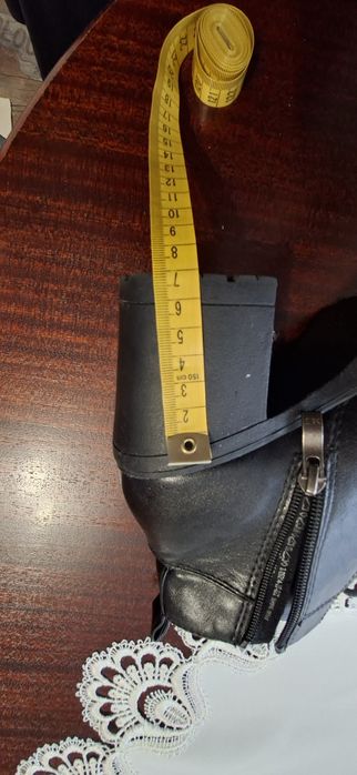 Skórzane damskie buty 38