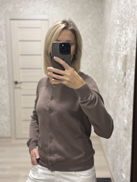 Кардиган кофта шовк бавовна