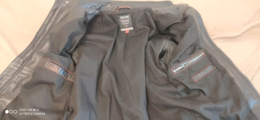 Куртка шкіряна чоловіча від бренду OCHNIC