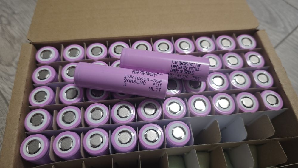 Samsung 18550, 13.5Wh/3600mAh/3.7в/10а