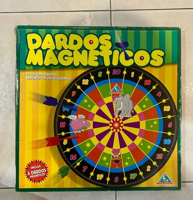 Jogo Dardos Magnéticos da Majora