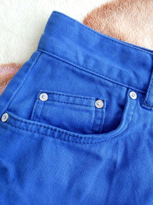 Niebieska chabrowa jeansowa spódnica Pull & Bear 36 jeans jak nowa