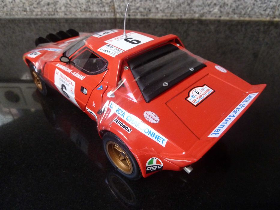 1:18 SunStar, Lancia Stratos, Winner Tour de Corse 1975, AutoArt, Minichamps