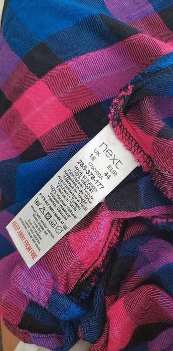 sukienka kratka Next wiskoza L/XL