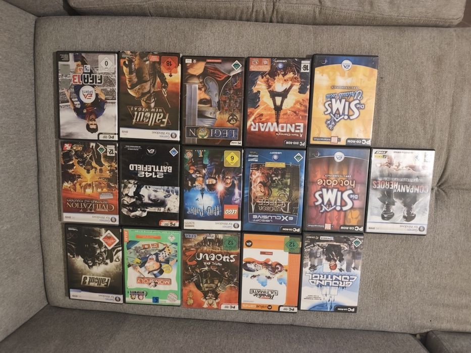 Mega zestaw 16 niemiecko języcznych gier na pc