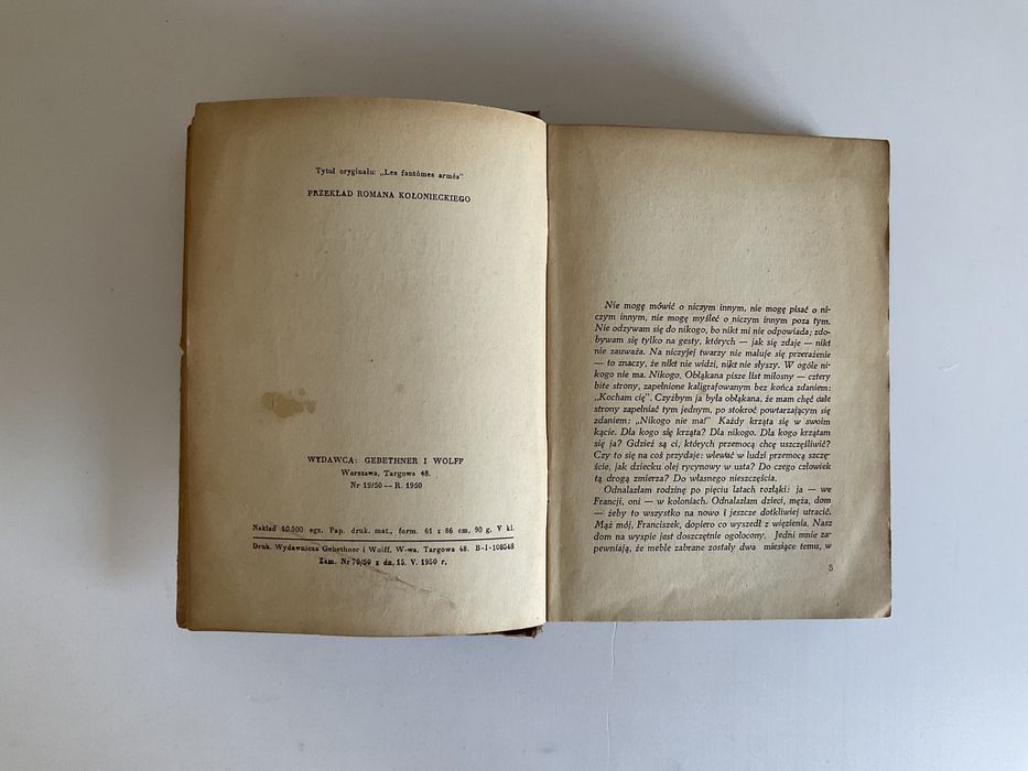 Upiory pod Bronią - E.Triolet - rok wydania 1950 (12)