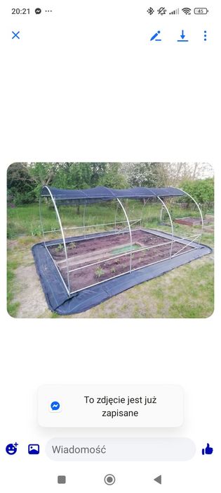 Tunel ogrodowy 4.5m x 3m