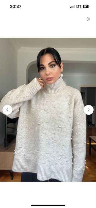 Светр теплий в'язаний