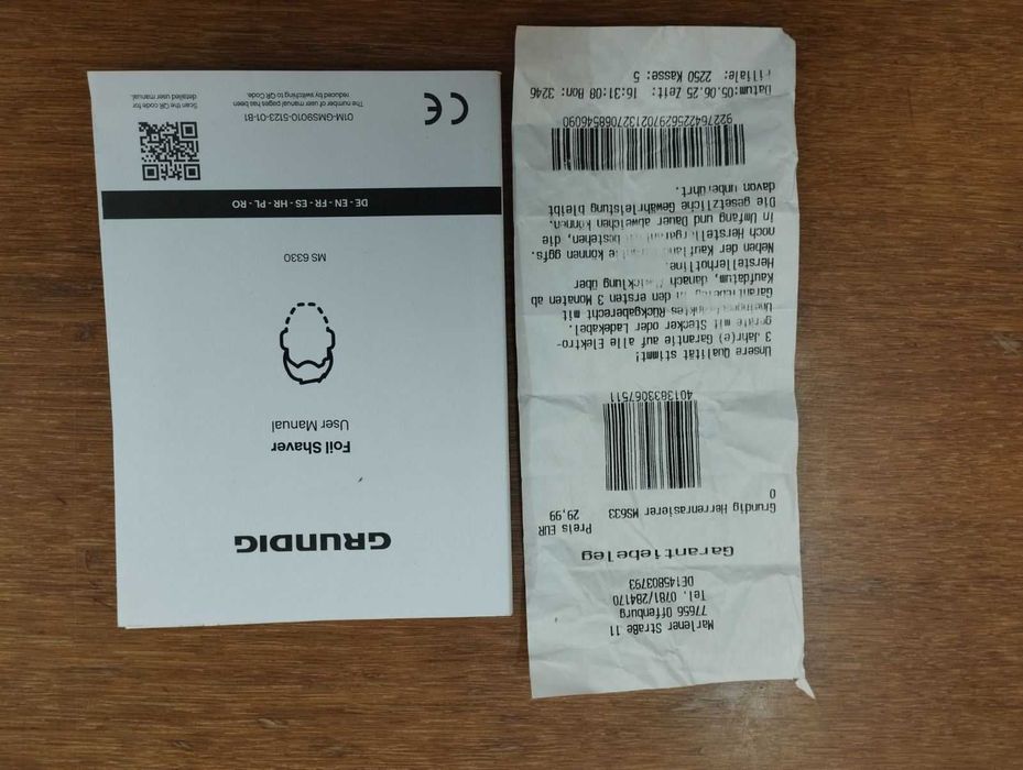 Електробритва GRUNDIG MS 6330