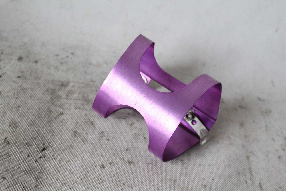 koszyk uchwyt na bidon RINGLE purple h2o retro mtb 90' db2